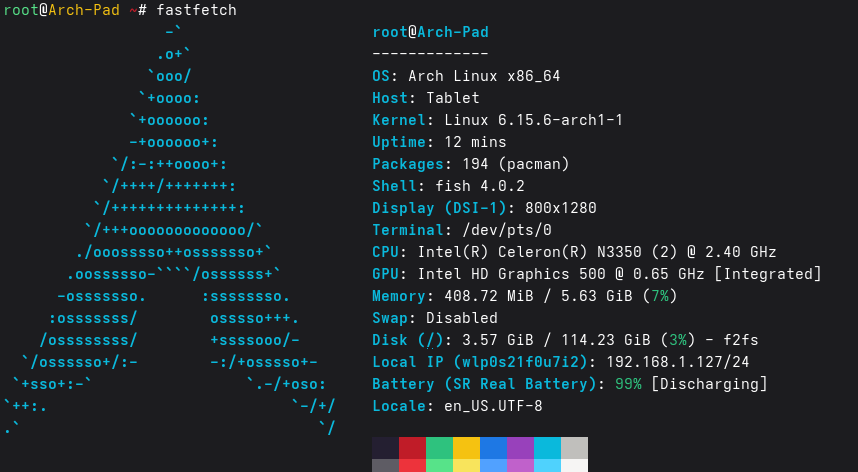 Featured image of post 在EZPad8上安装ArchLinux